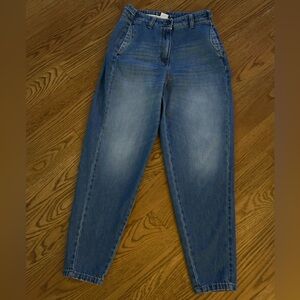 Poetry Tapered Jeans Mid Blue Wash‎
